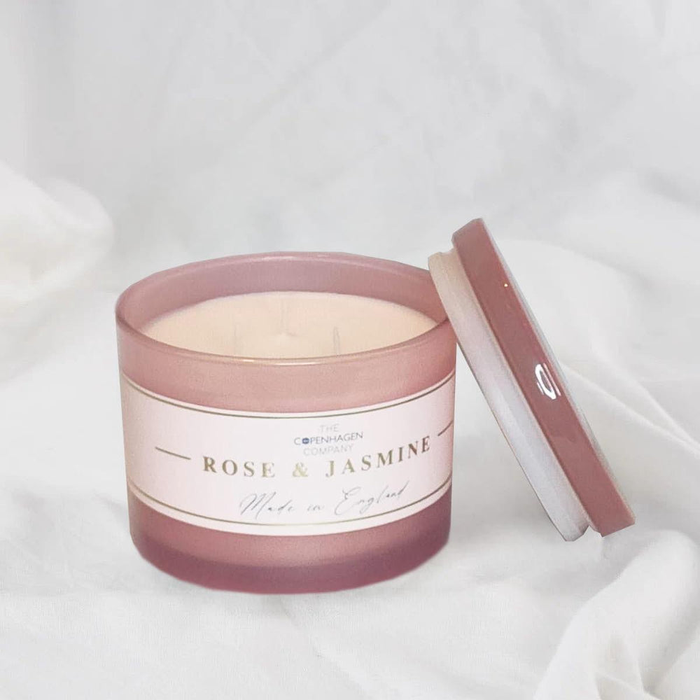 Rose & Jasmine 3 Wick Medium Candle